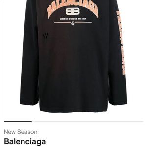 Balenciaga unisex hoodie size medium